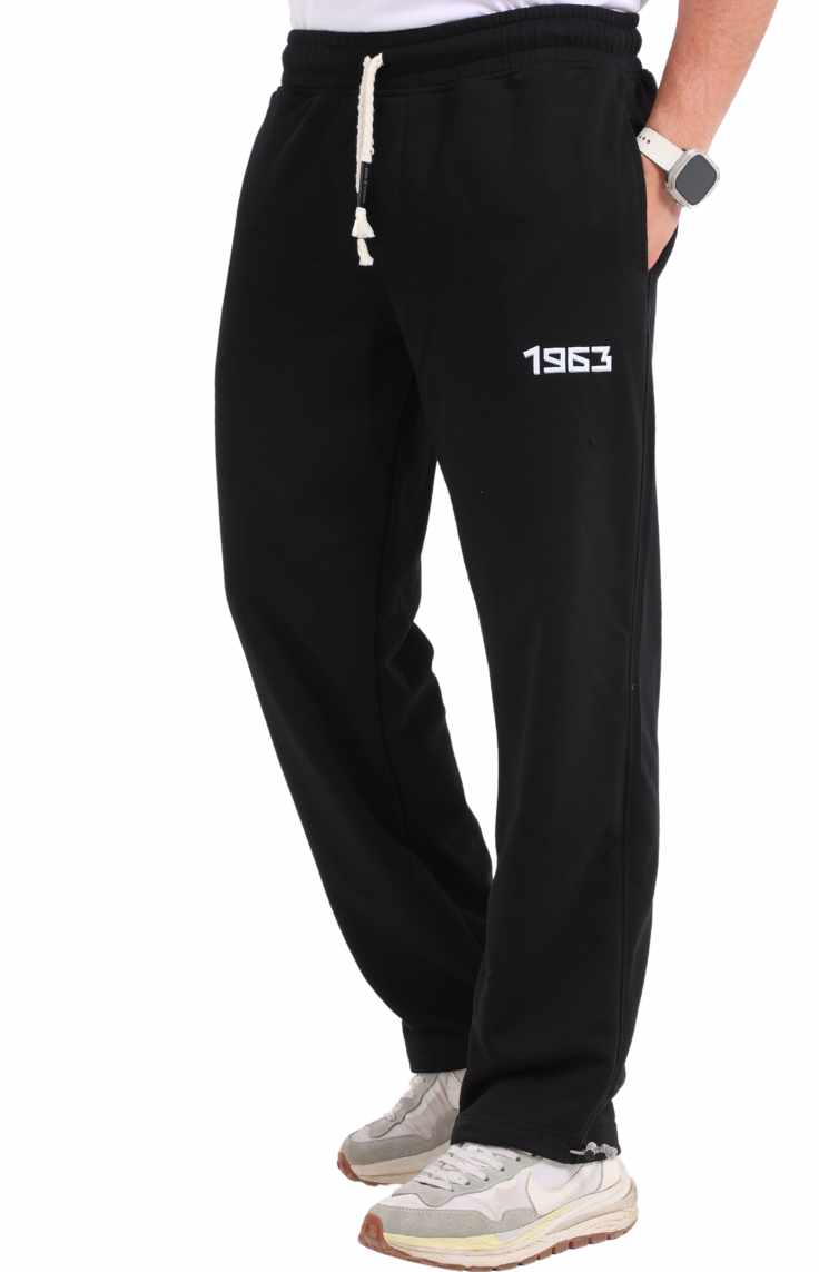 Wide Leg Pants with Light Print