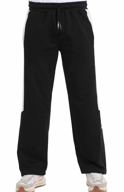 Wide-Leg Pants with Side Print