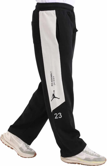 Wide-Leg Pants with Side Print