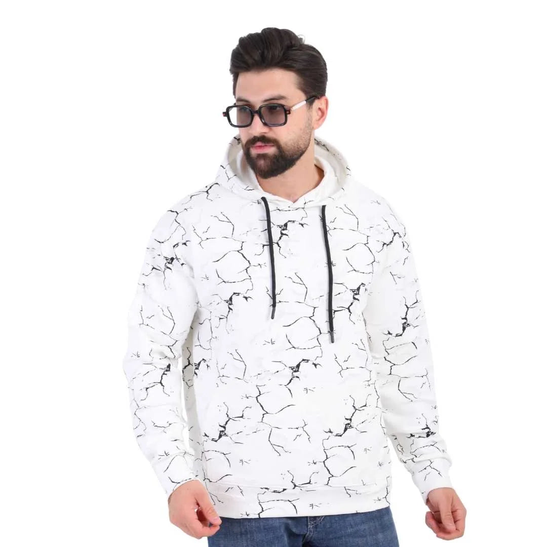 White Hoodie One Team