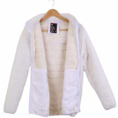 جاكيت اسباني فرو ابيض