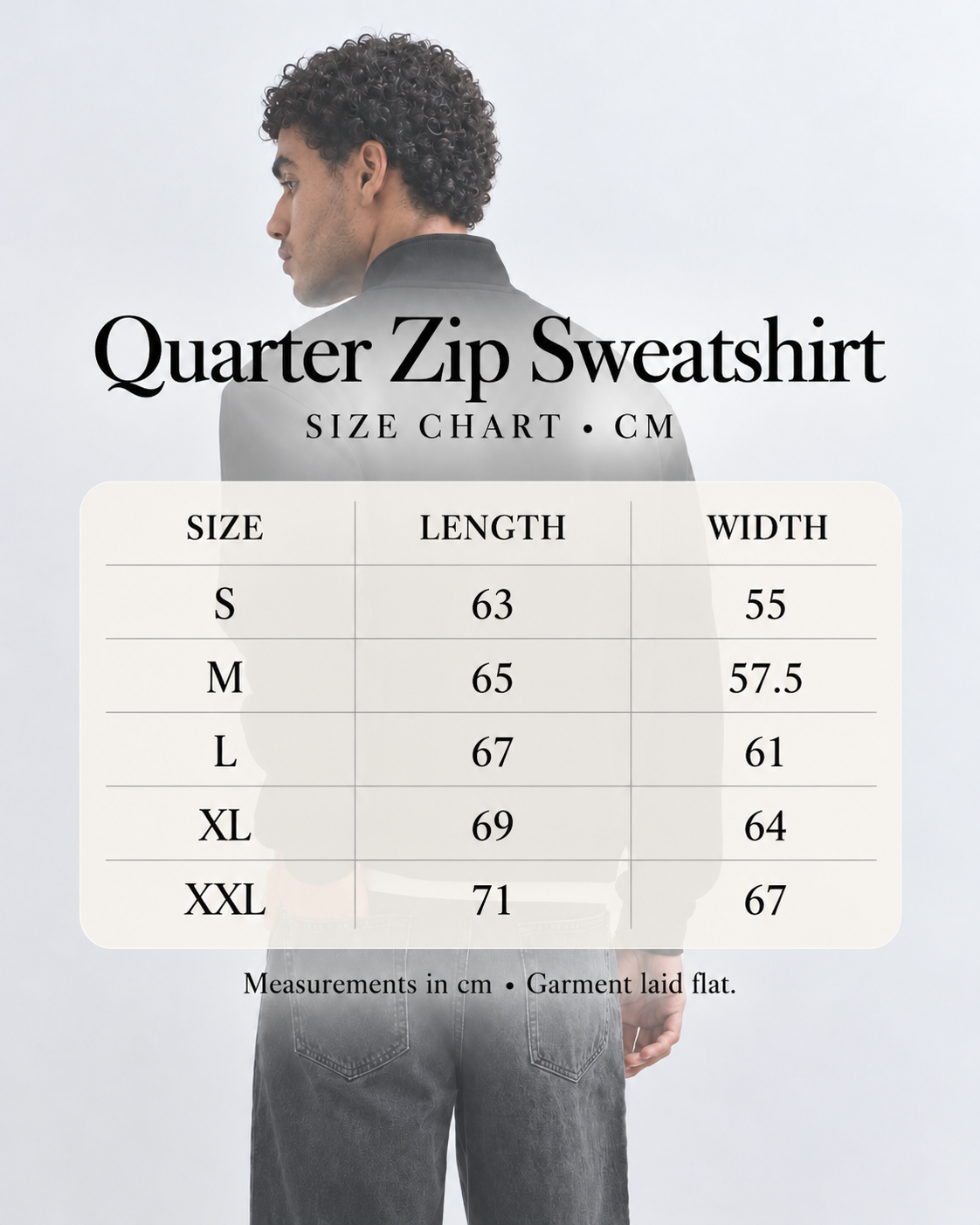 Boxy Regular Fit Quarter-Zip in Dark Green